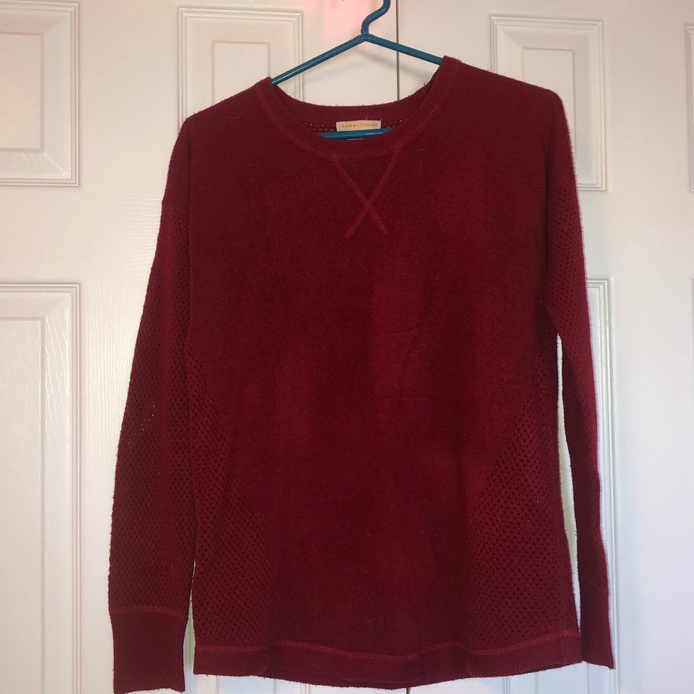 Red sweater